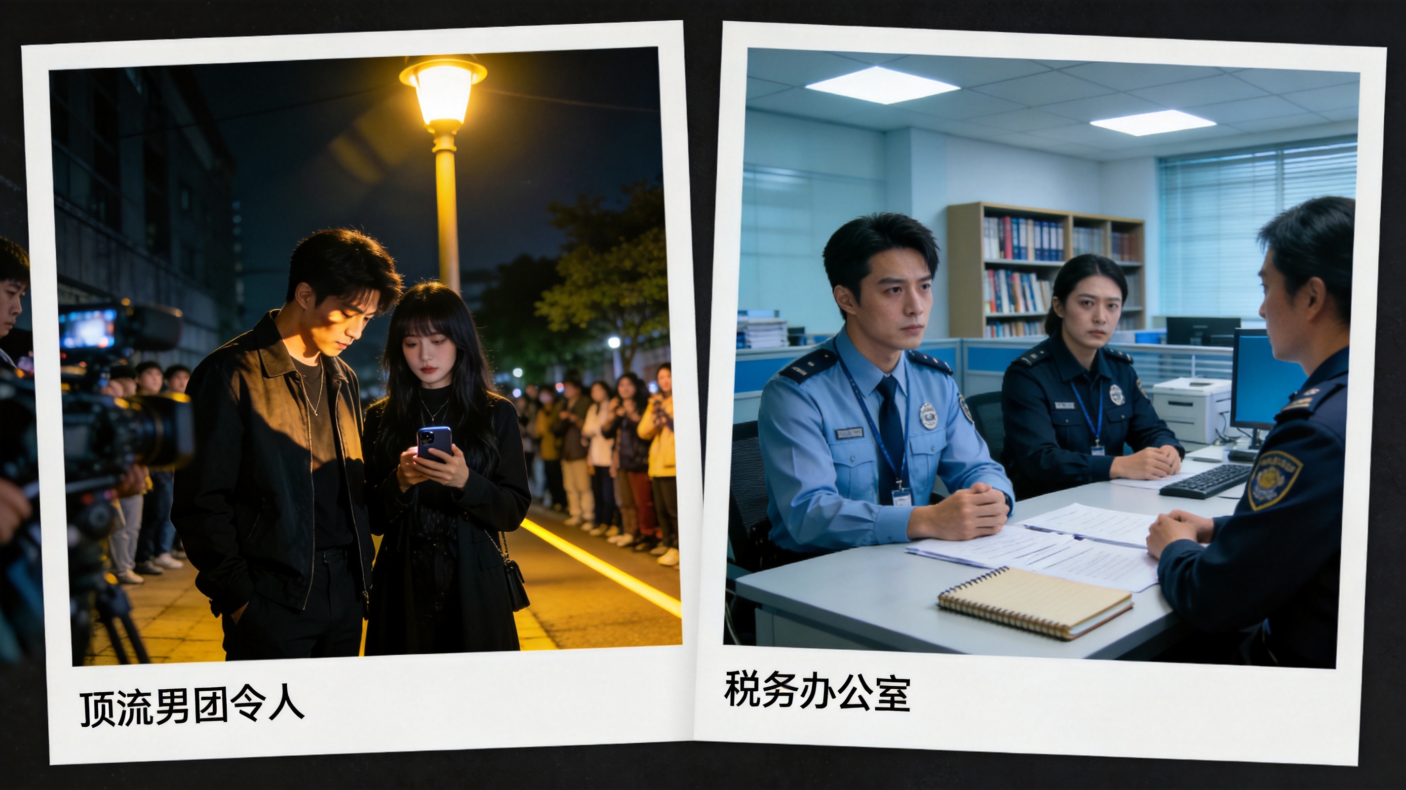 顶流男团成员深夜密会神秘女子